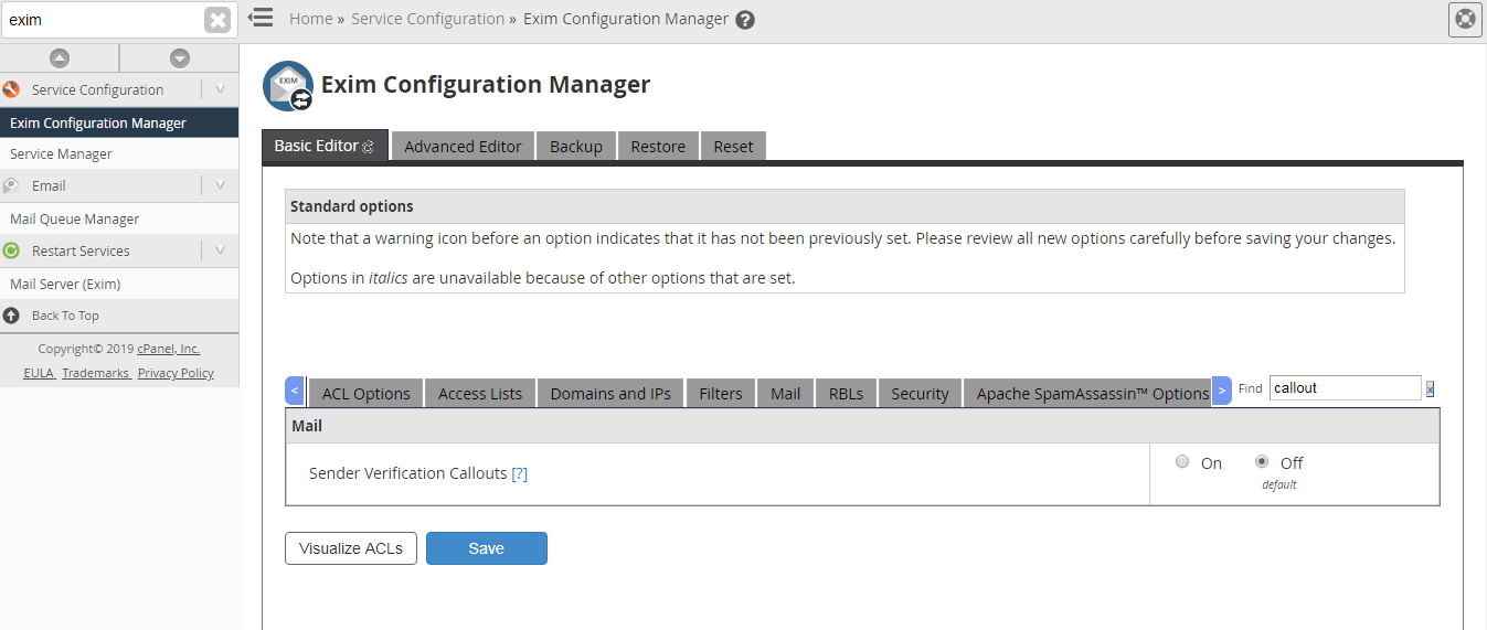 What is reason 550 verification failed for?